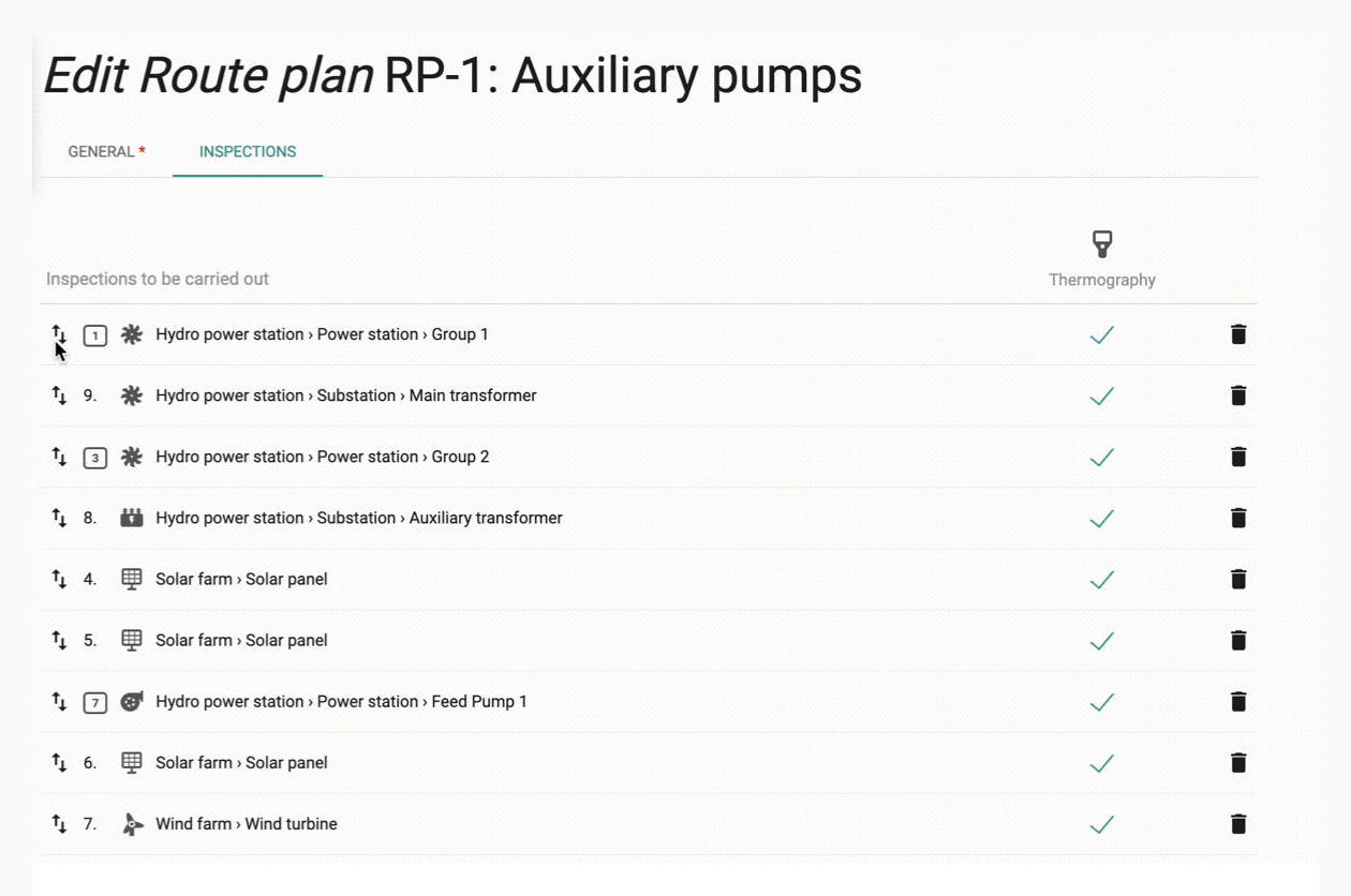 Routes and scheduling